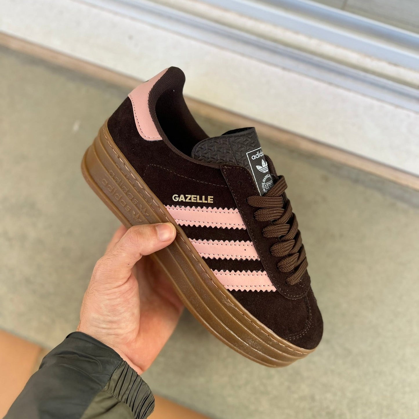 Zapatillas A. Gazelle plataforma ( Cuatro colores)