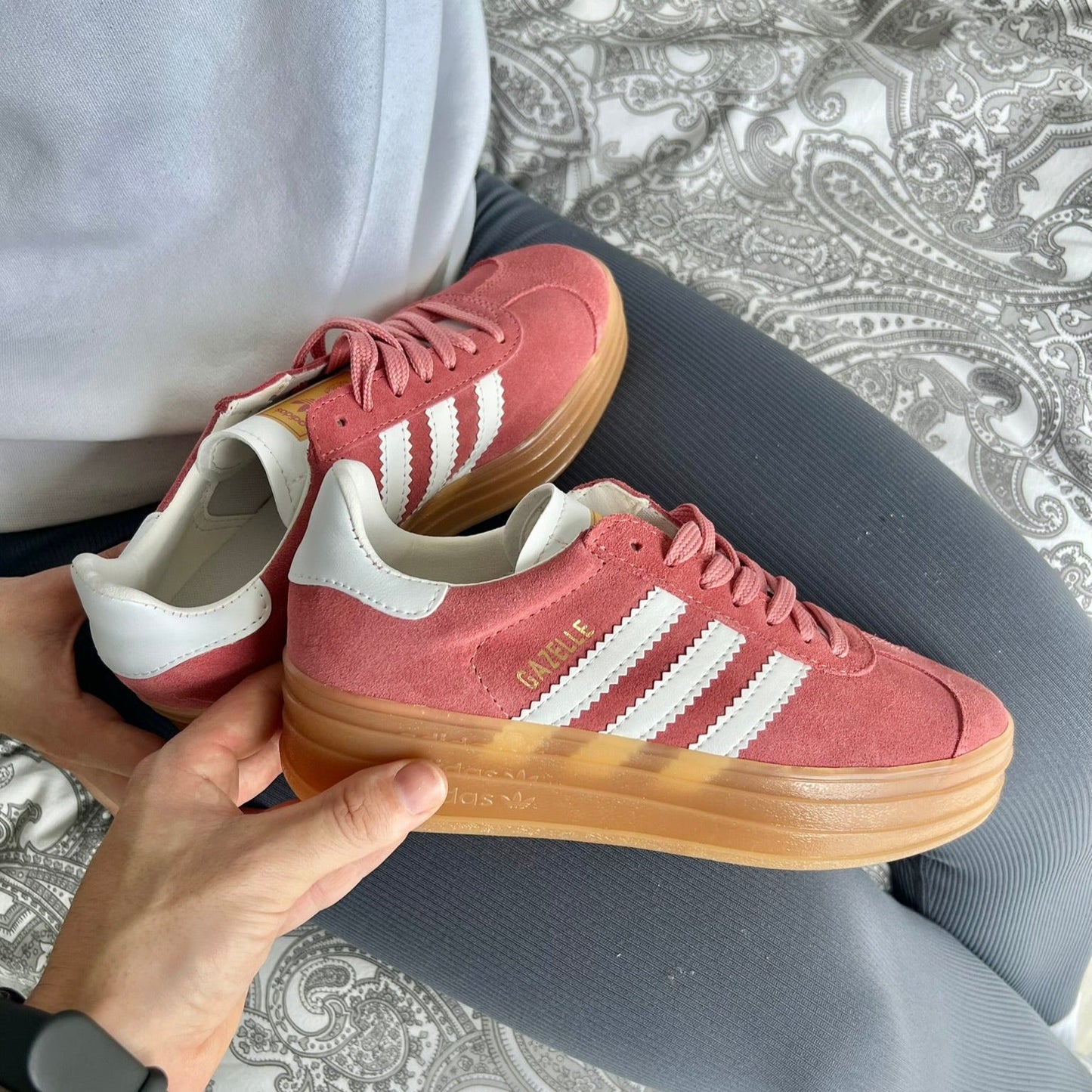 Zapatillas A. Gazelle plataforma ( Cuatro colores)