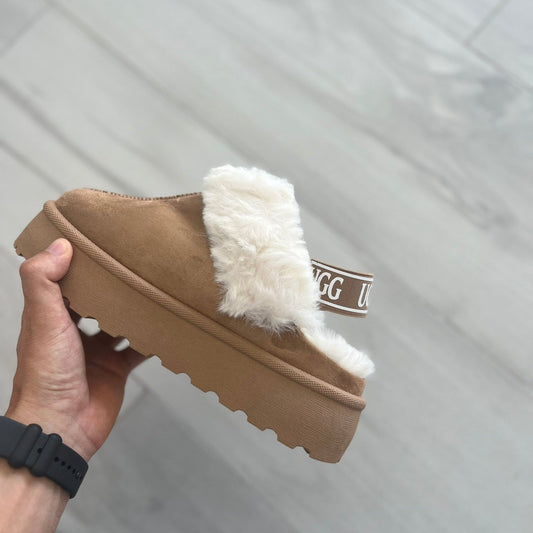Sandalias tendencia con pelo interior UGG (Varios colores)