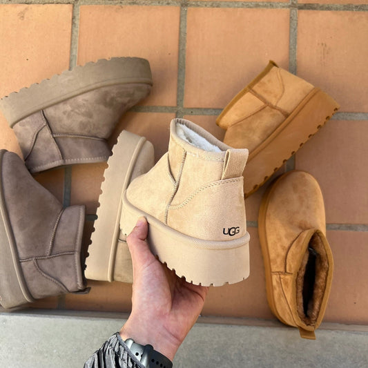 Botas tendencia con pelo interior UGG (Varios colores)