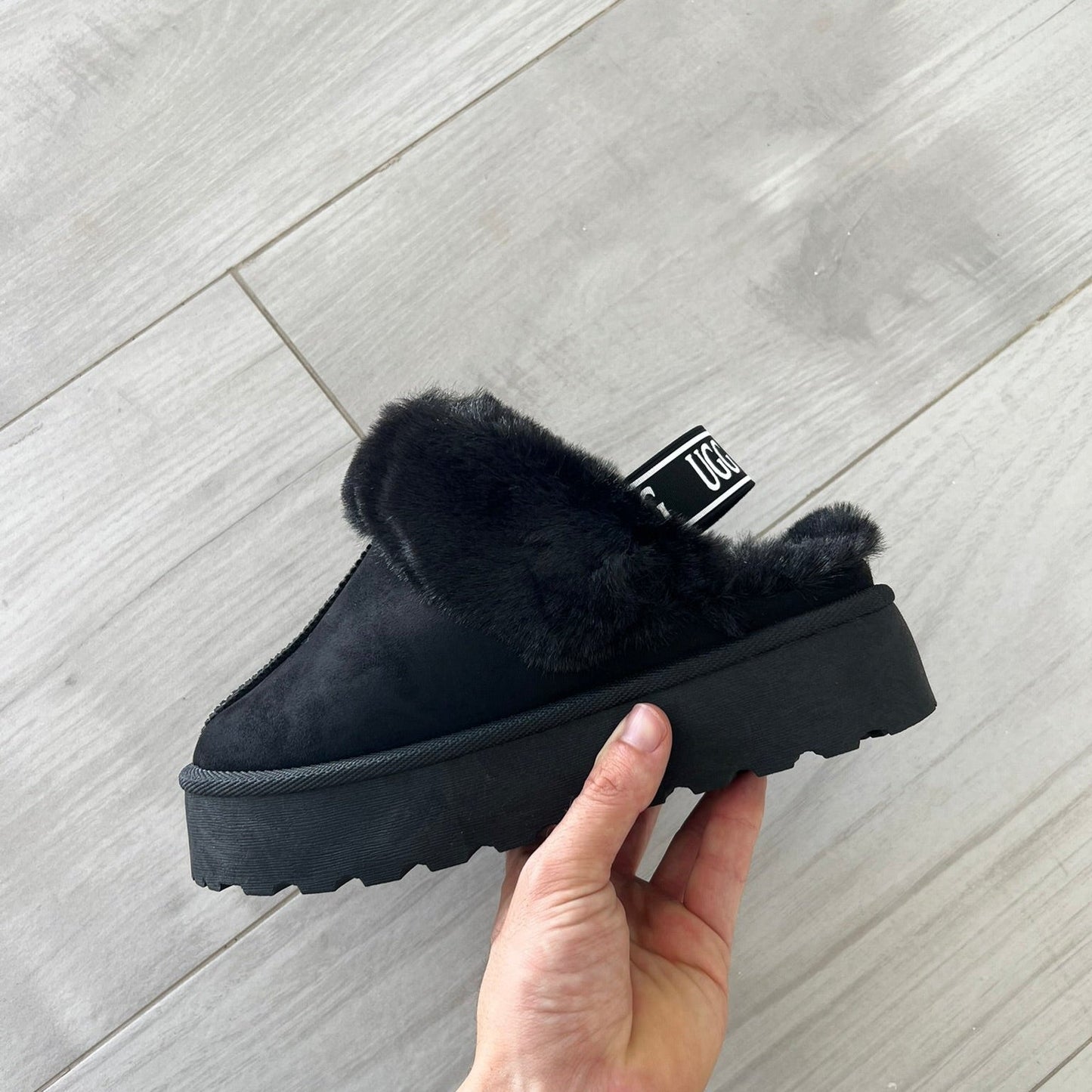 Sandalias tendencia con pelo interior UGG (Varios colores)