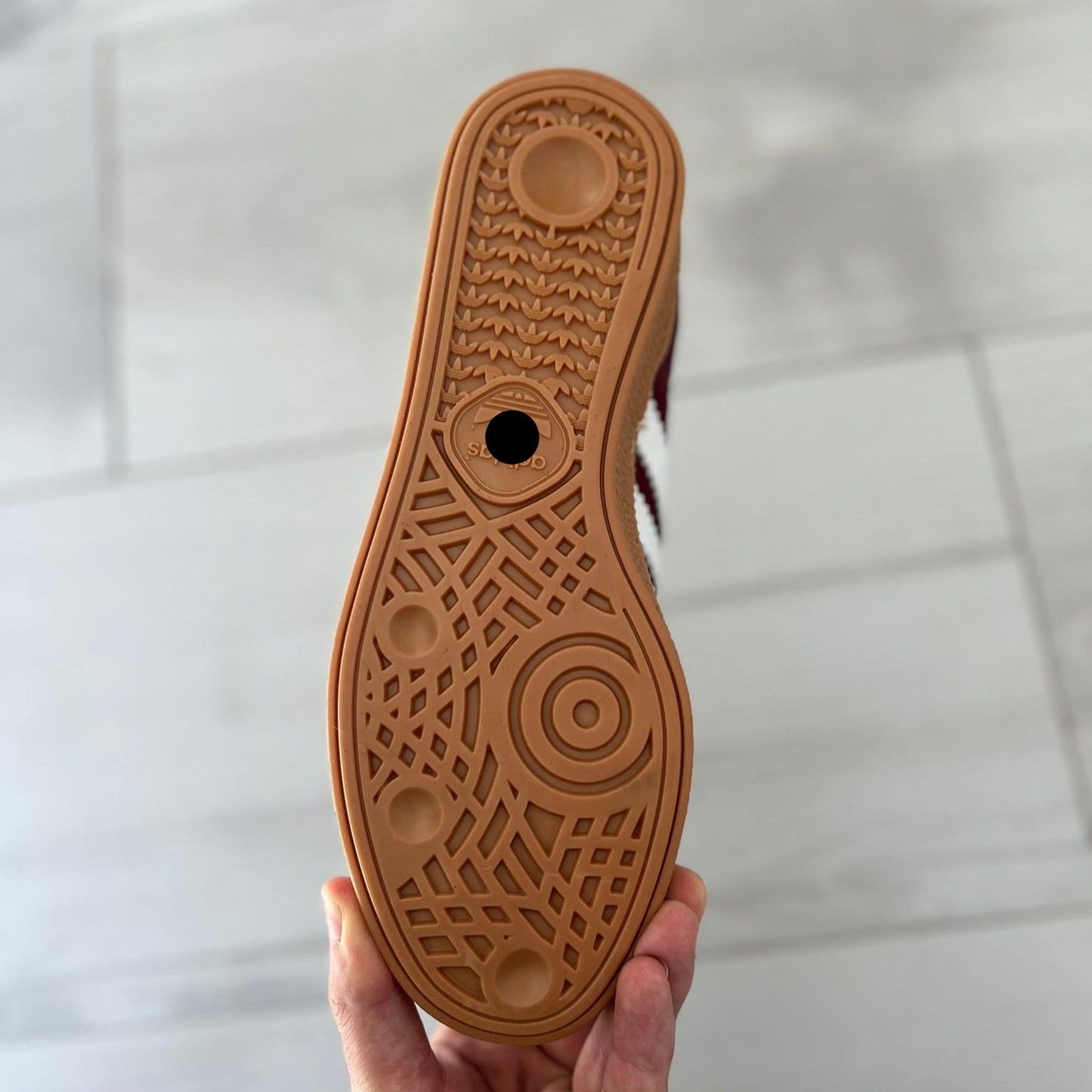 Zapatillas A. Spezial burdeos