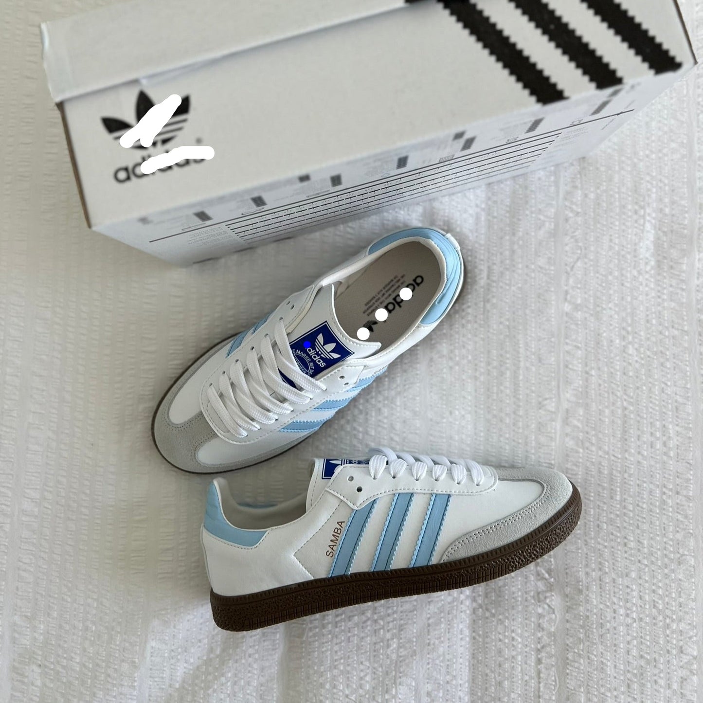 Zapatillas A. Samba blancas con colores  (Varios colores) Últimas tallas