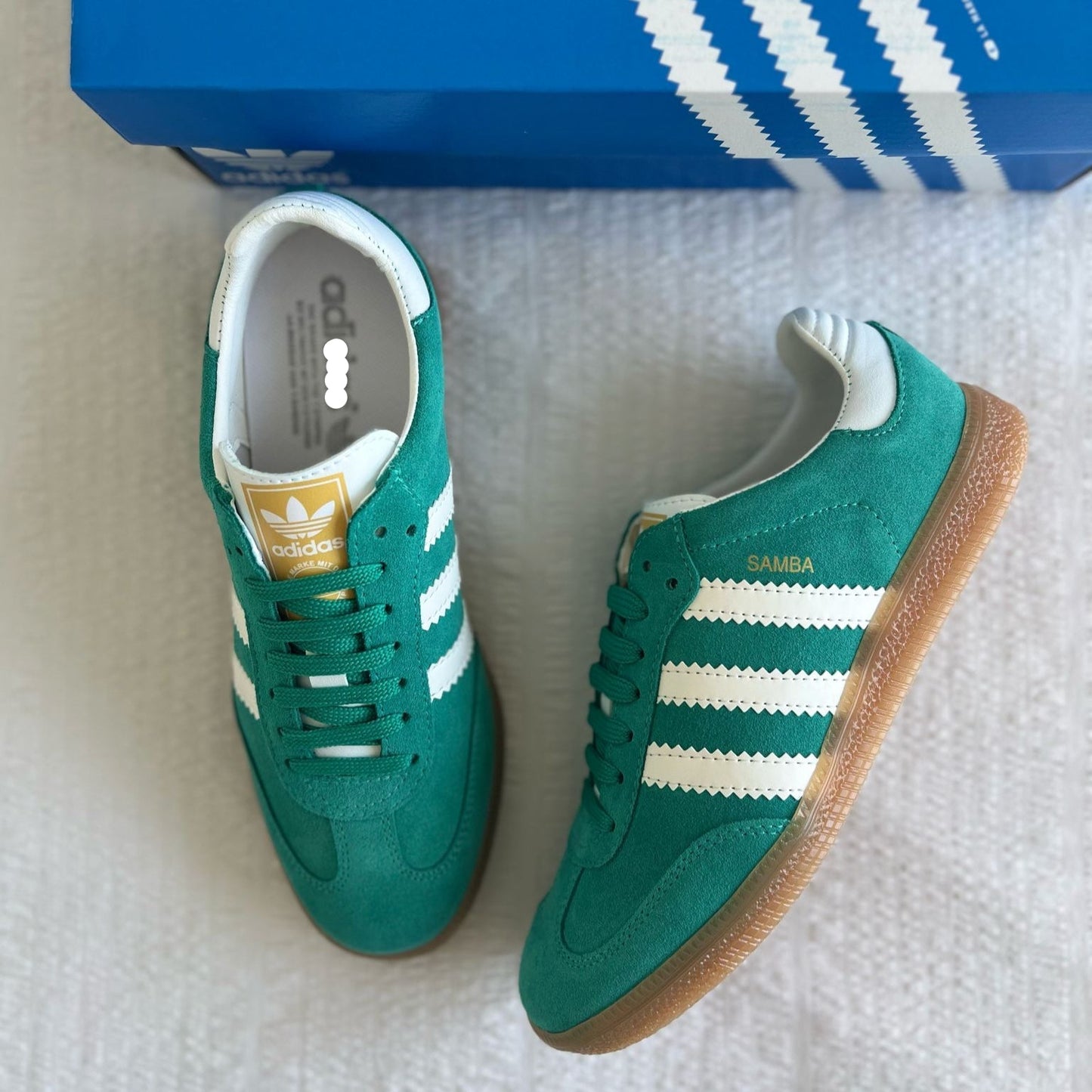 Zapatillas A. Samba verde ( Últimas tallas )