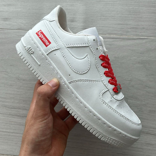 Zapatillas Air F1 Supreme Blancas
